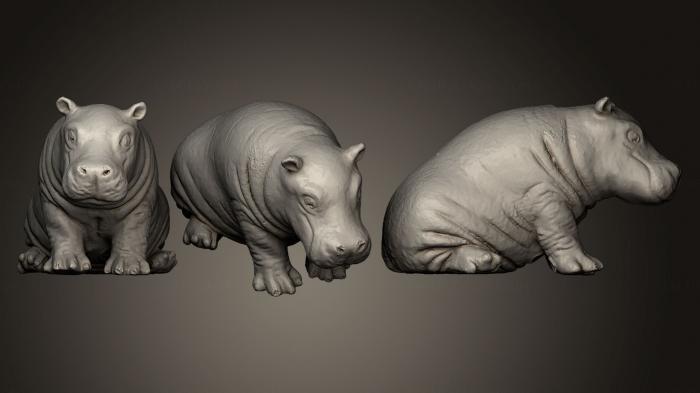 Animal figurines (STKJ_0560) 3D model for CNC machine